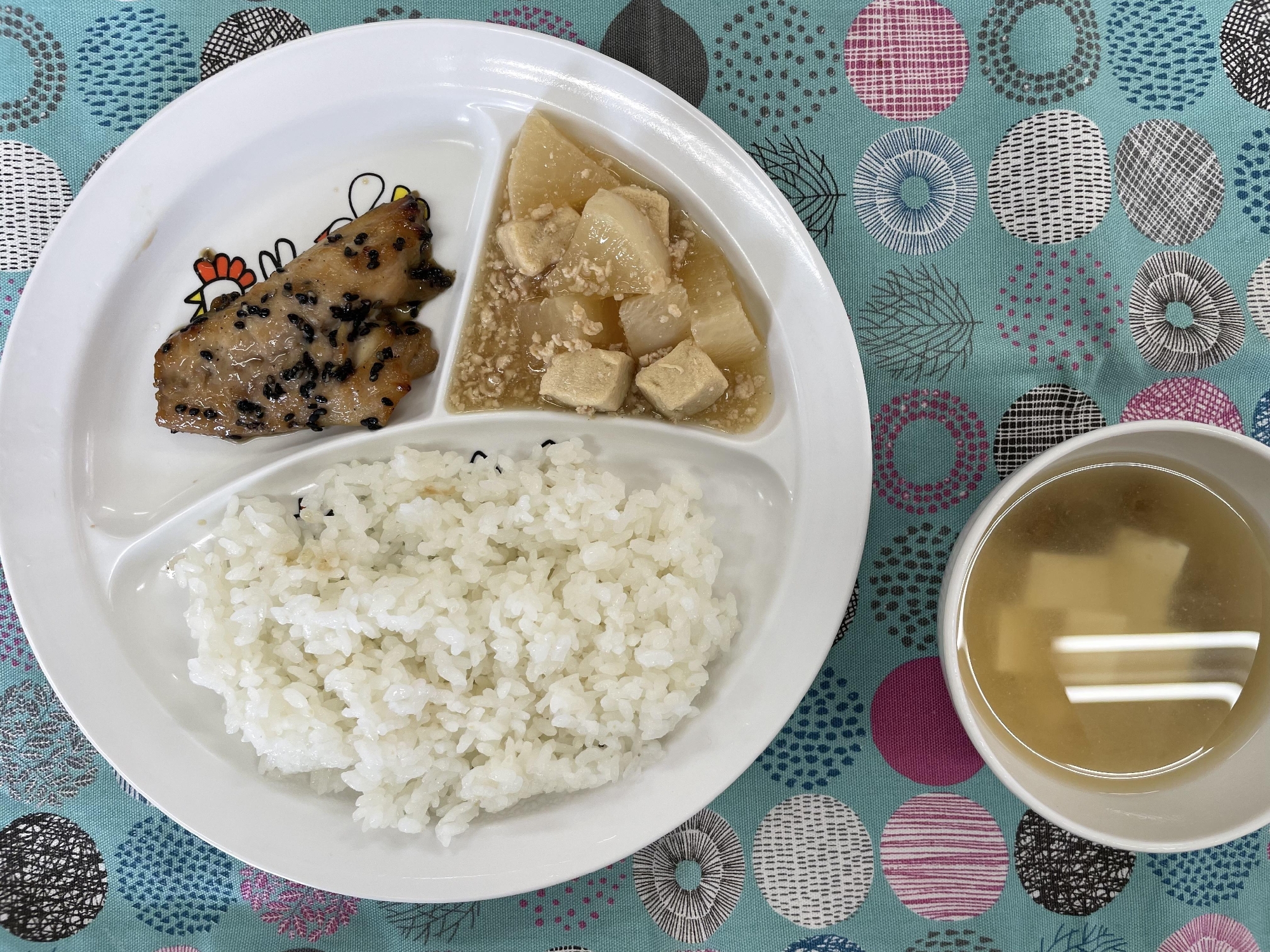 鯖のごま照り焼き