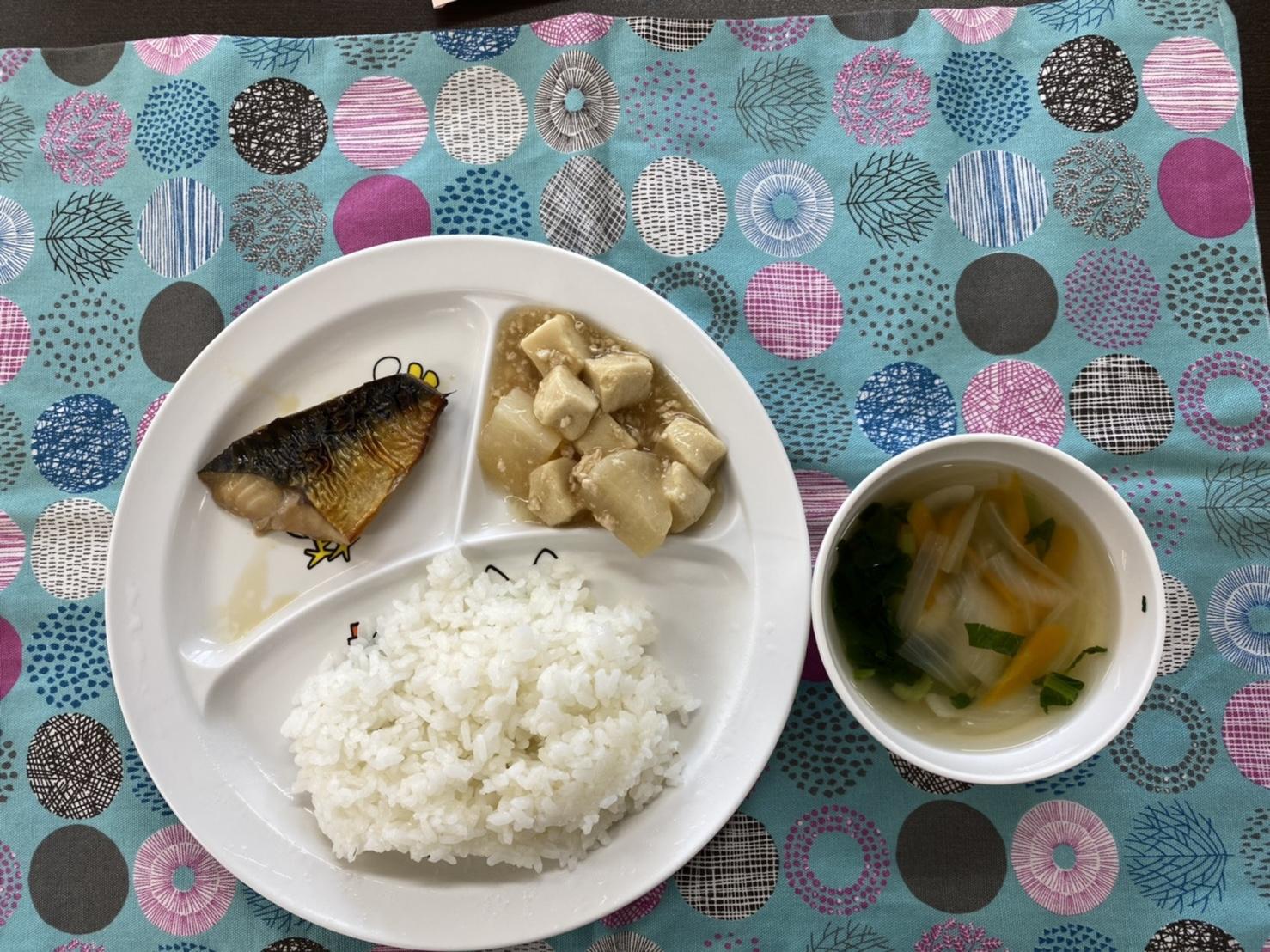 鯖のカレー醤油焼き