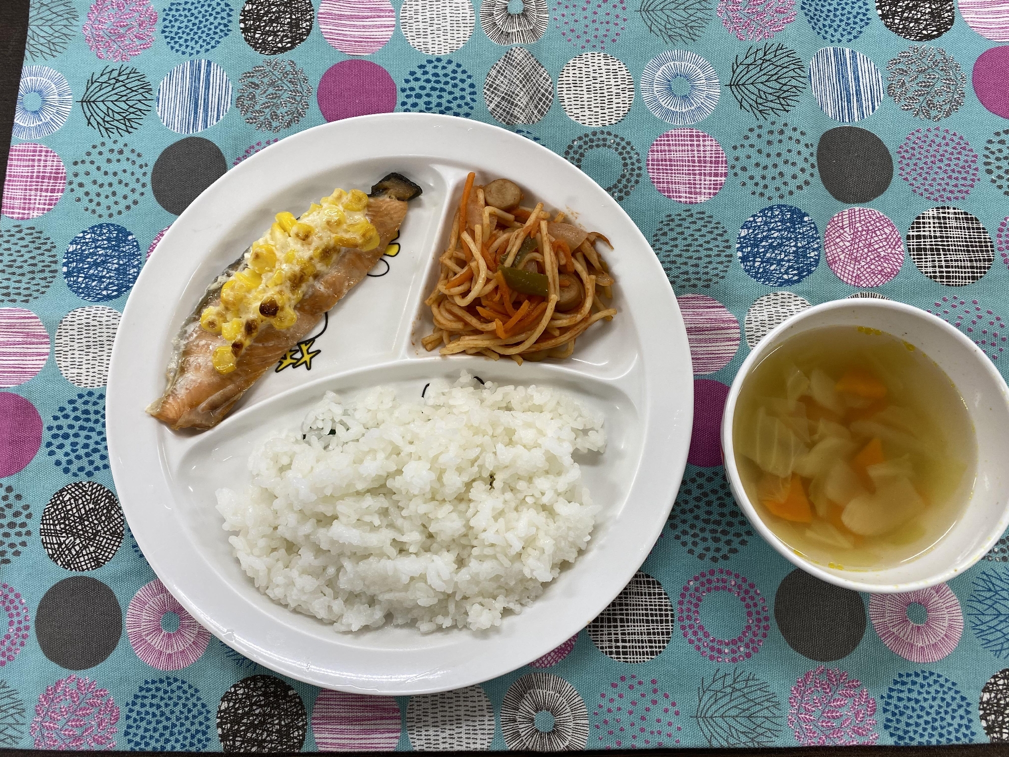 鮭のコーンマヨネーズ焼き