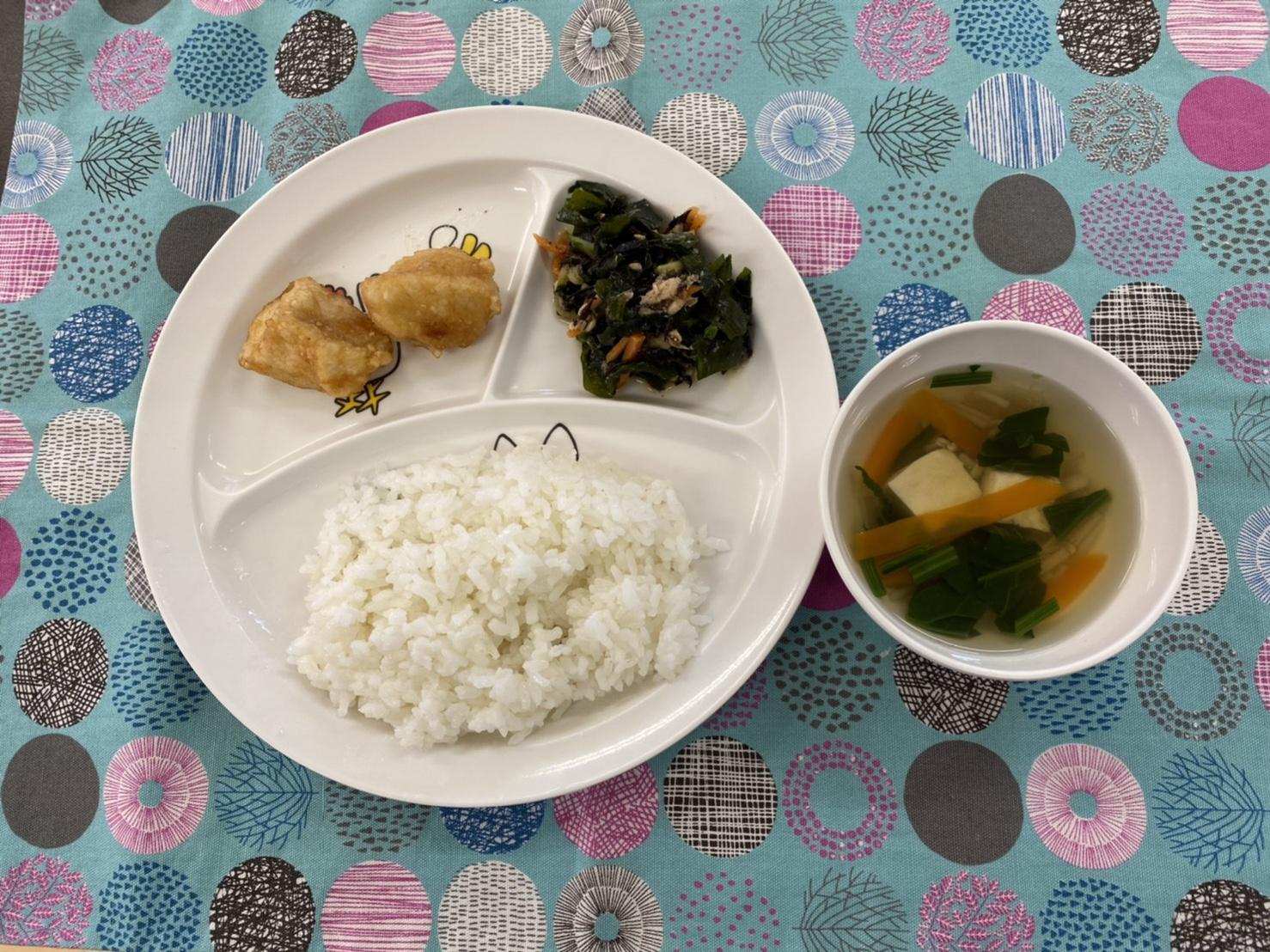 鶏肉の竜田揚げ　レモン甘醤油たれ