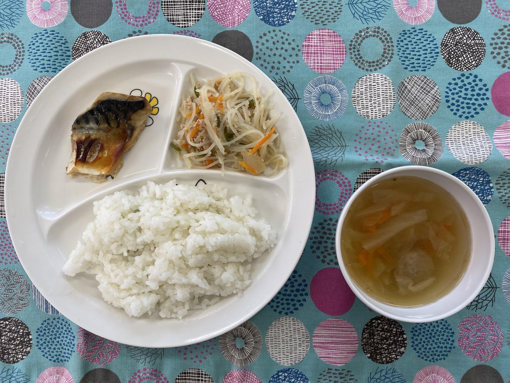 鯖のカレー醤油焼き