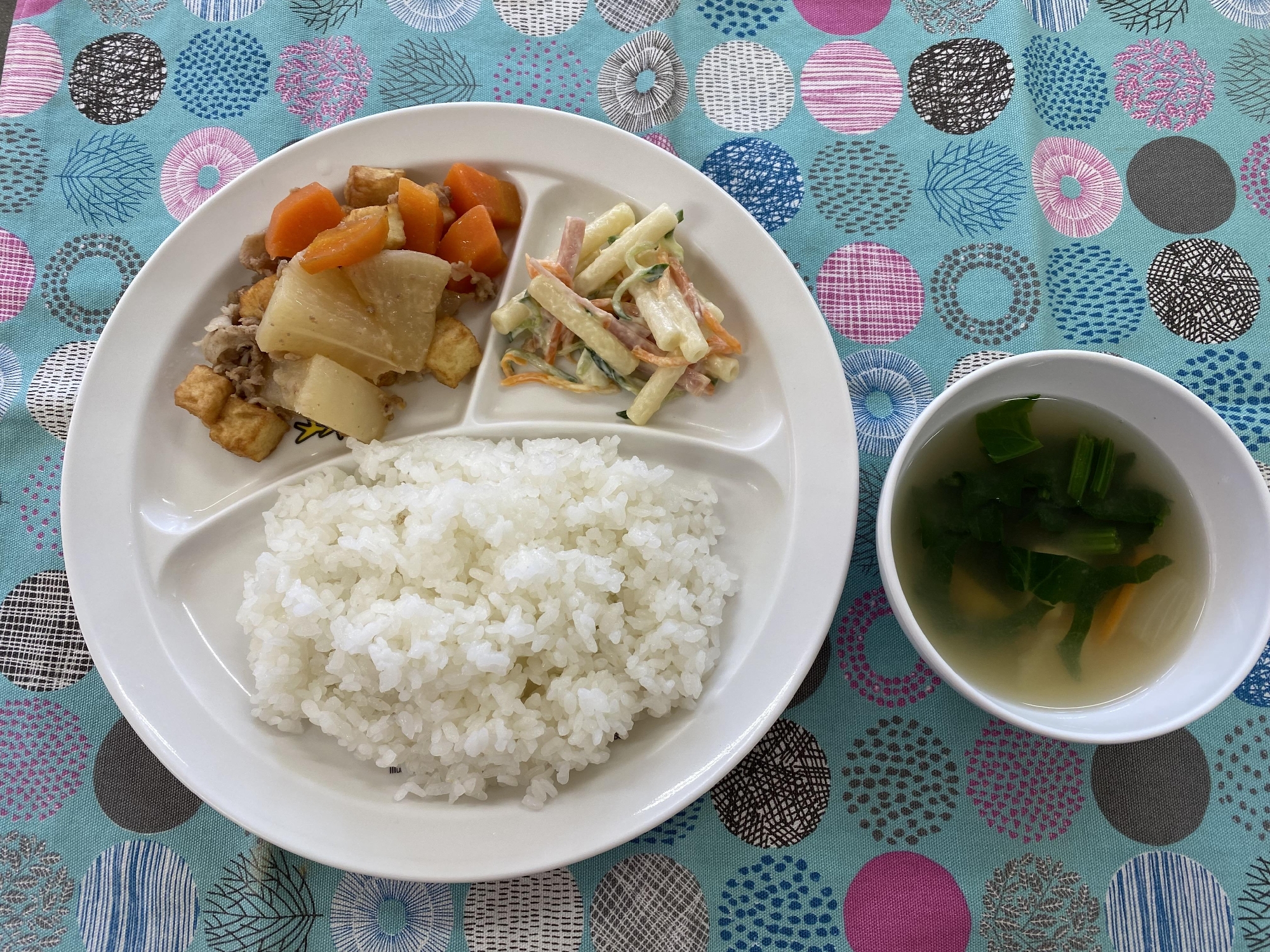 厚揚げと豚肉の煮物