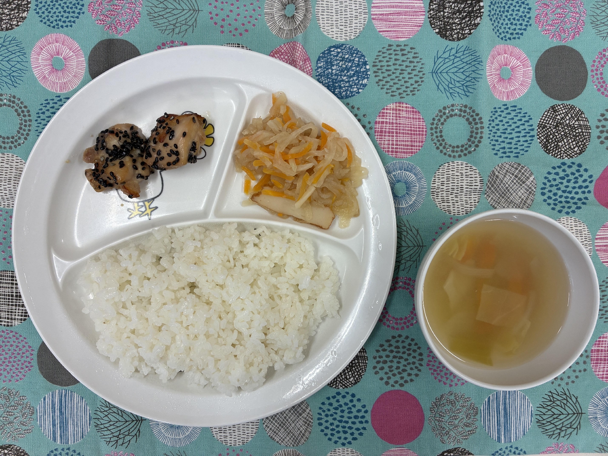 鶏肉のごま照り焼き