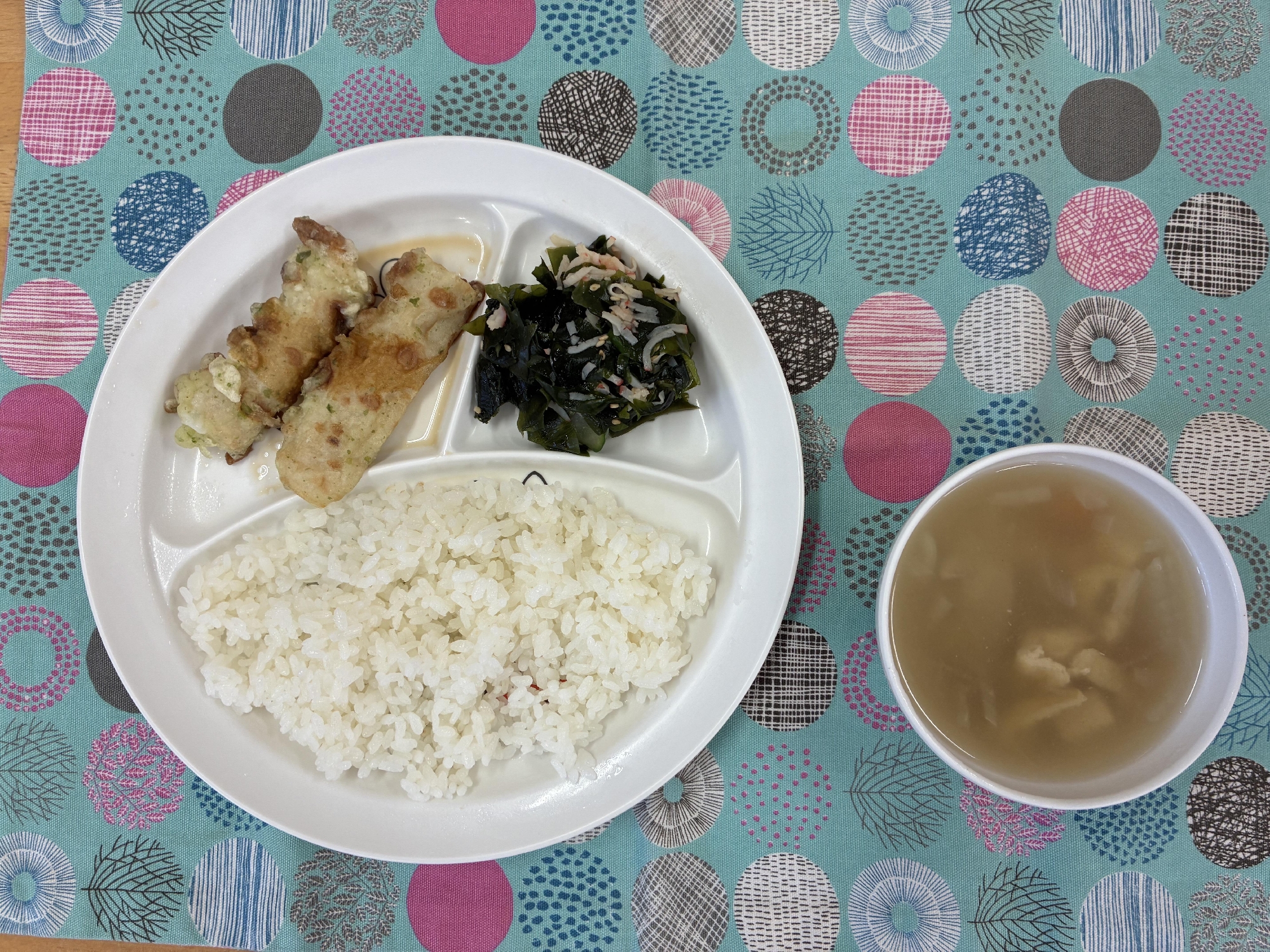 ちくわの磯部揚げ
