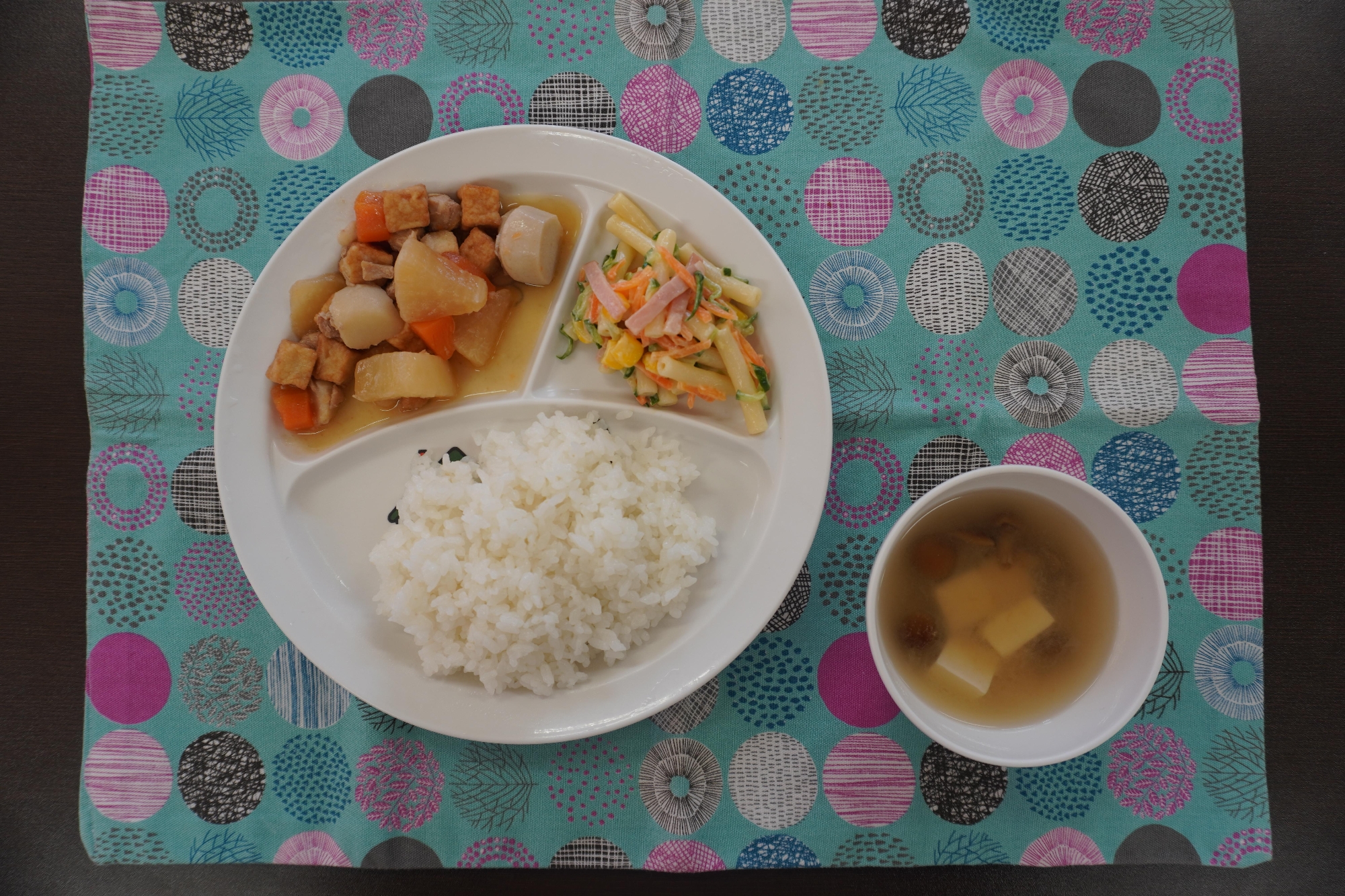 厚揚げと鶏肉の煮物