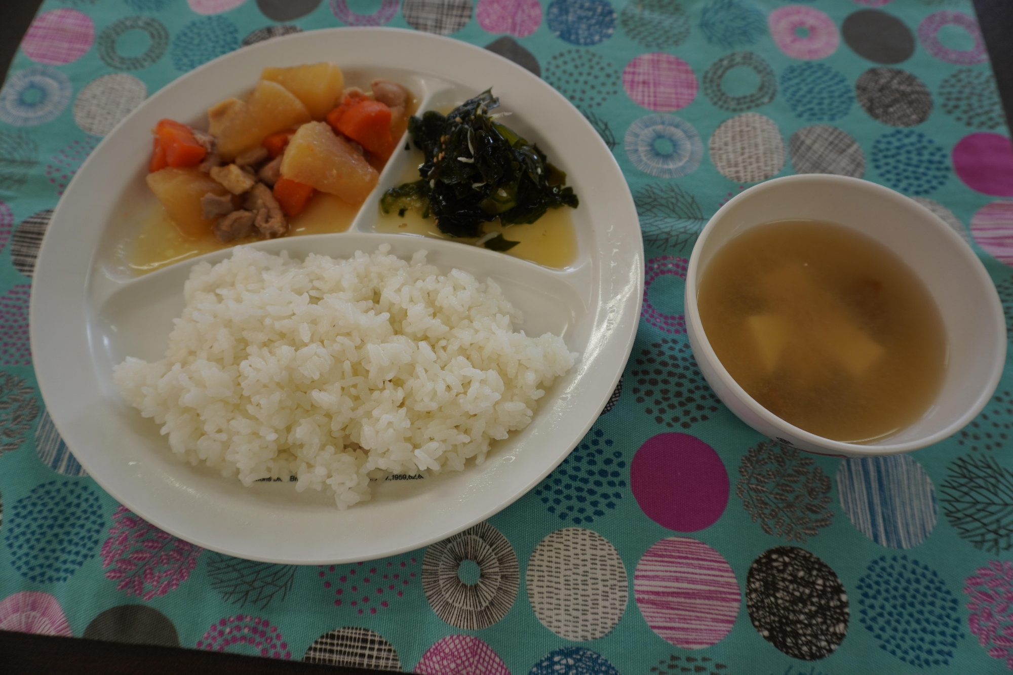 鶏肉と高野豆腐とさといもの煮物