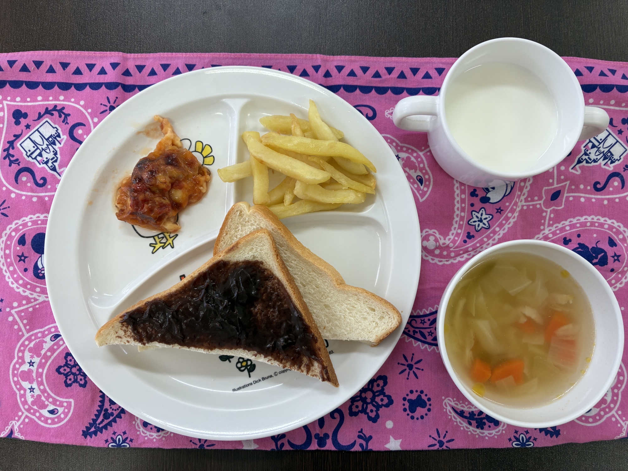 鶏肉のピザ風焼き