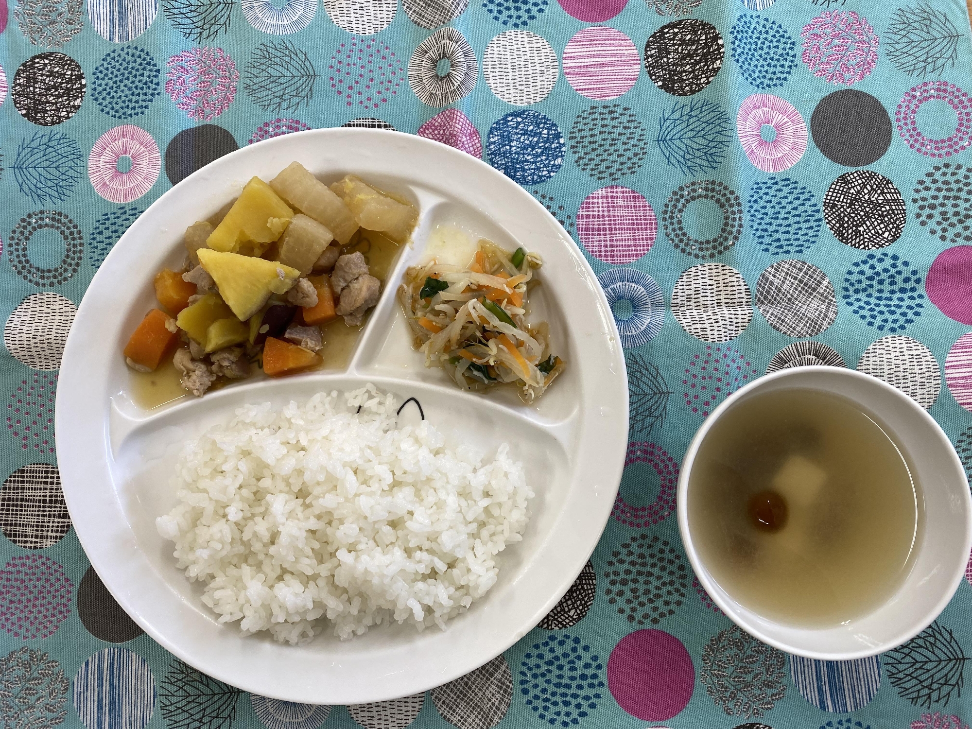 鶏肉と大根とさつまいもの旨煮