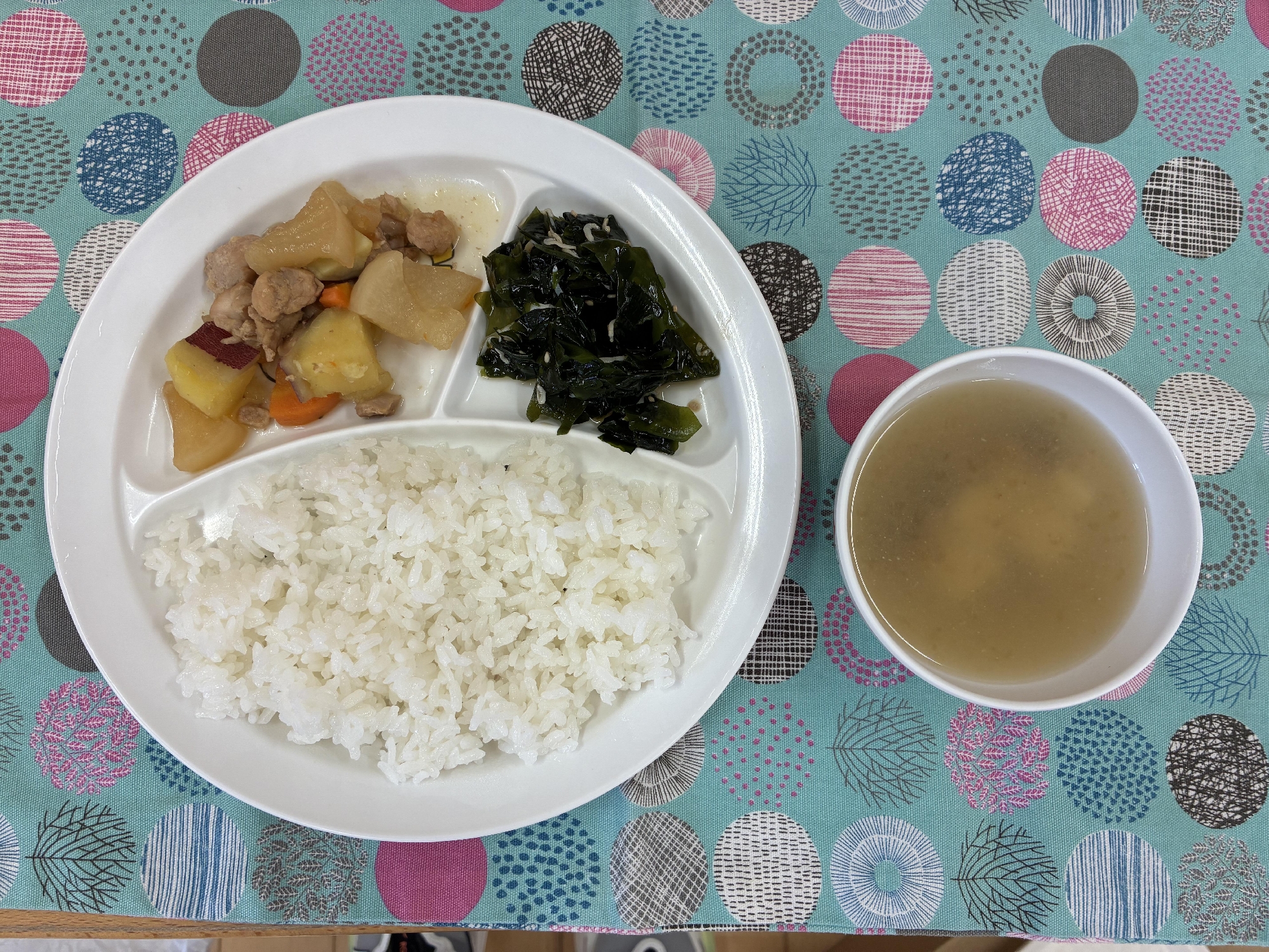 鶏肉と大根とさつまいもの旨煮