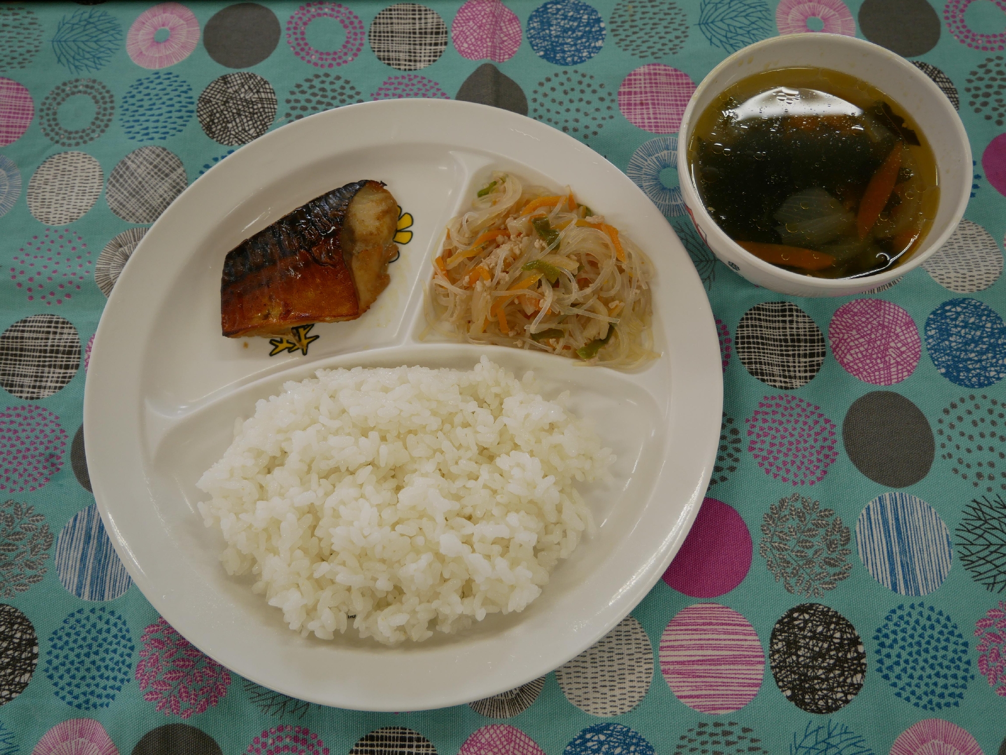 鯖のカレーしょうゆ焼き