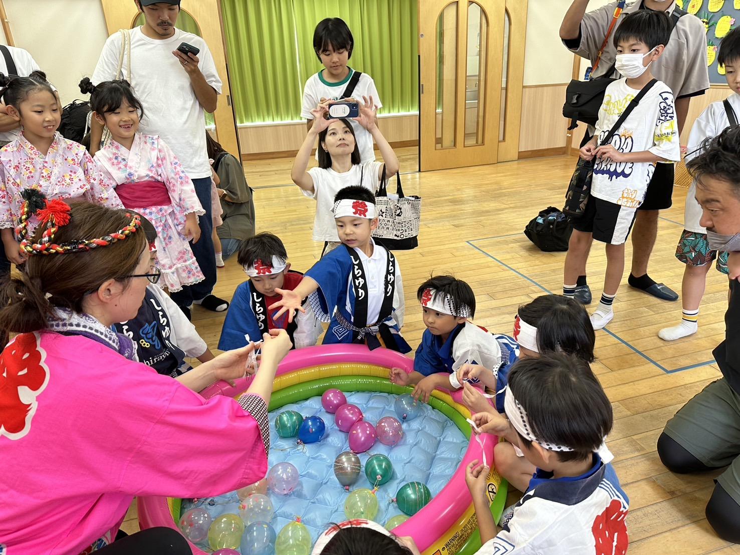 8/10(土)　ほし組　　夏祭り
