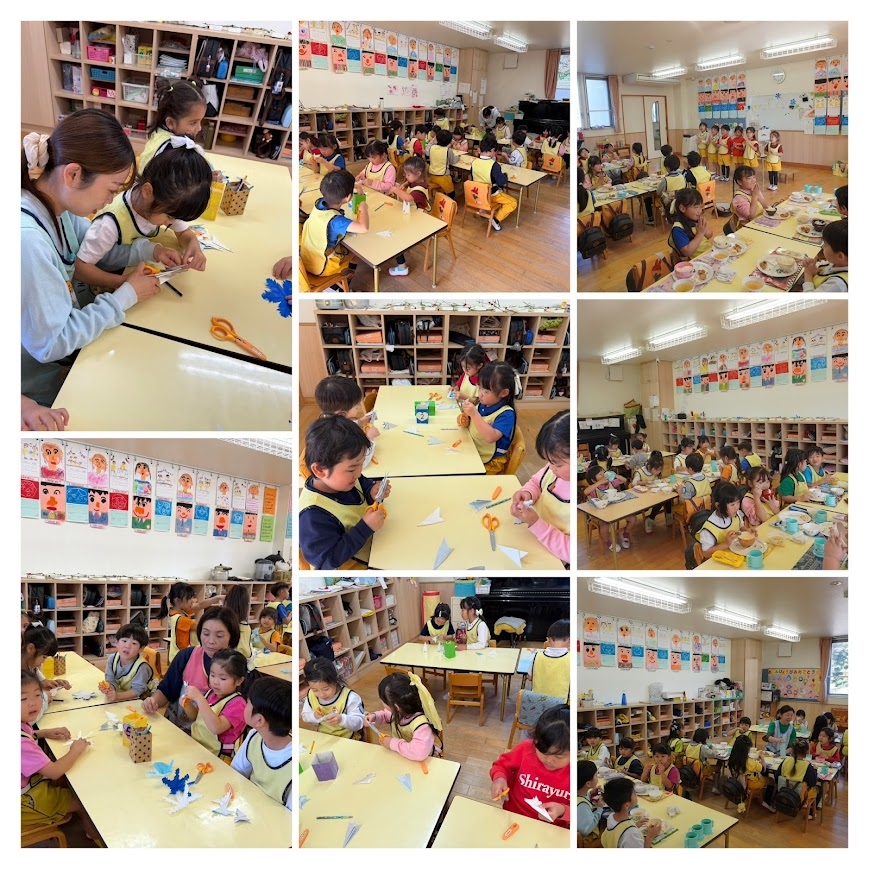 ほし組　冬の製作と美味しい給食♪