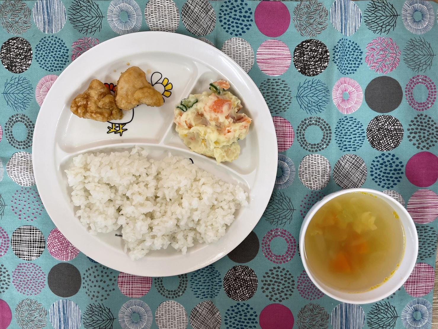 鶏肉の竜田揚げ　レモン醤油たれ