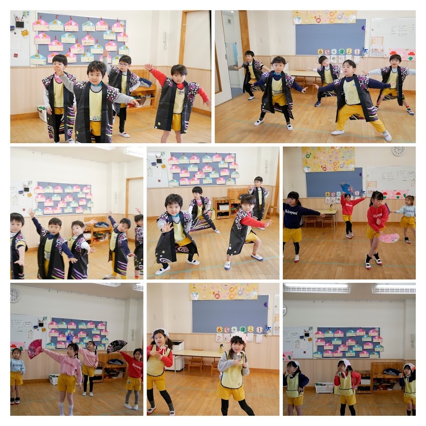 おゆうぎ会練習☺