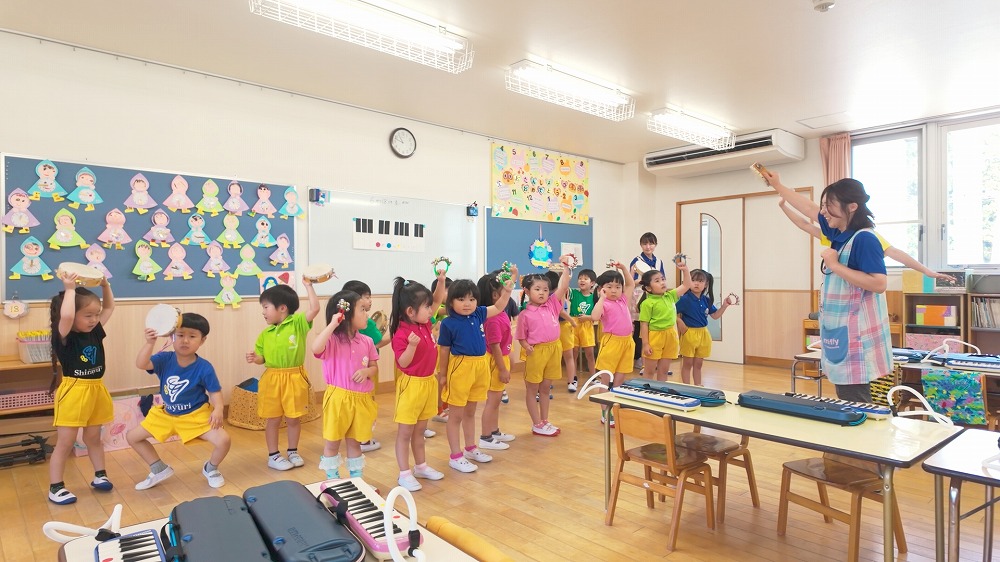音楽遊び（正課：年少・年中・年長）