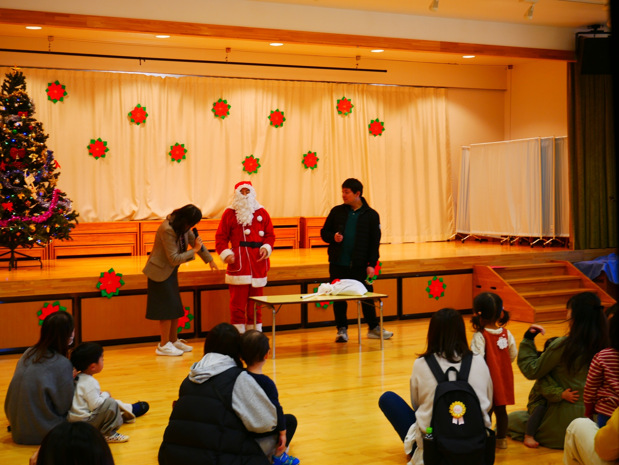 １２月9日（火）　未就園児教室　にっこにっこクラブクリスマス会🎄