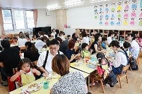 親子給食会